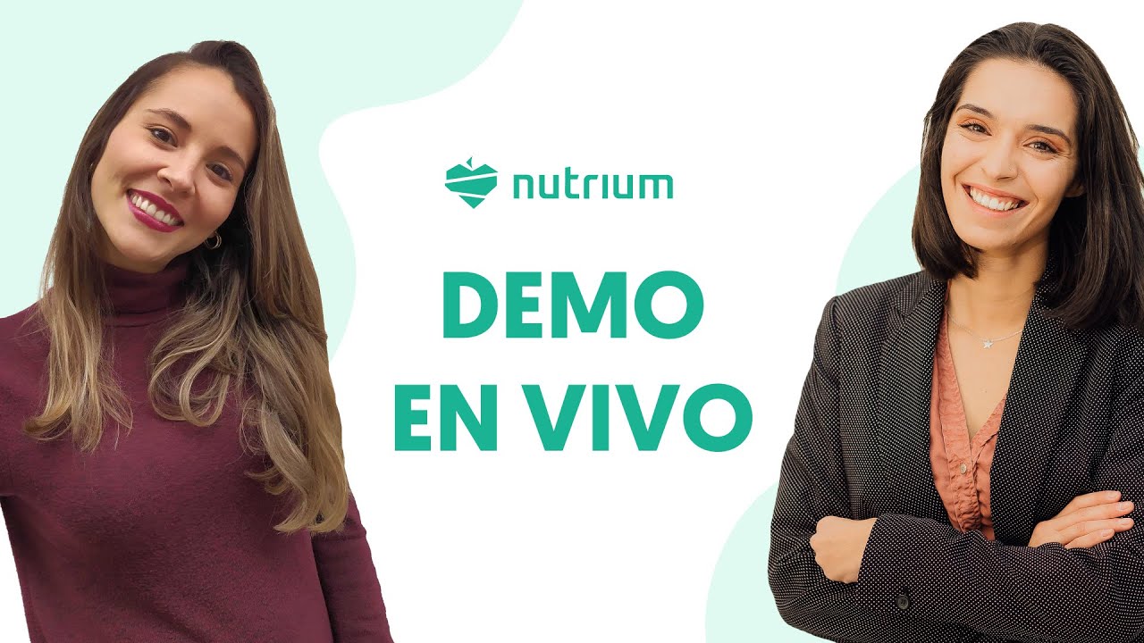 Demo del software de nutrición Nutrium en Español, abril 2021