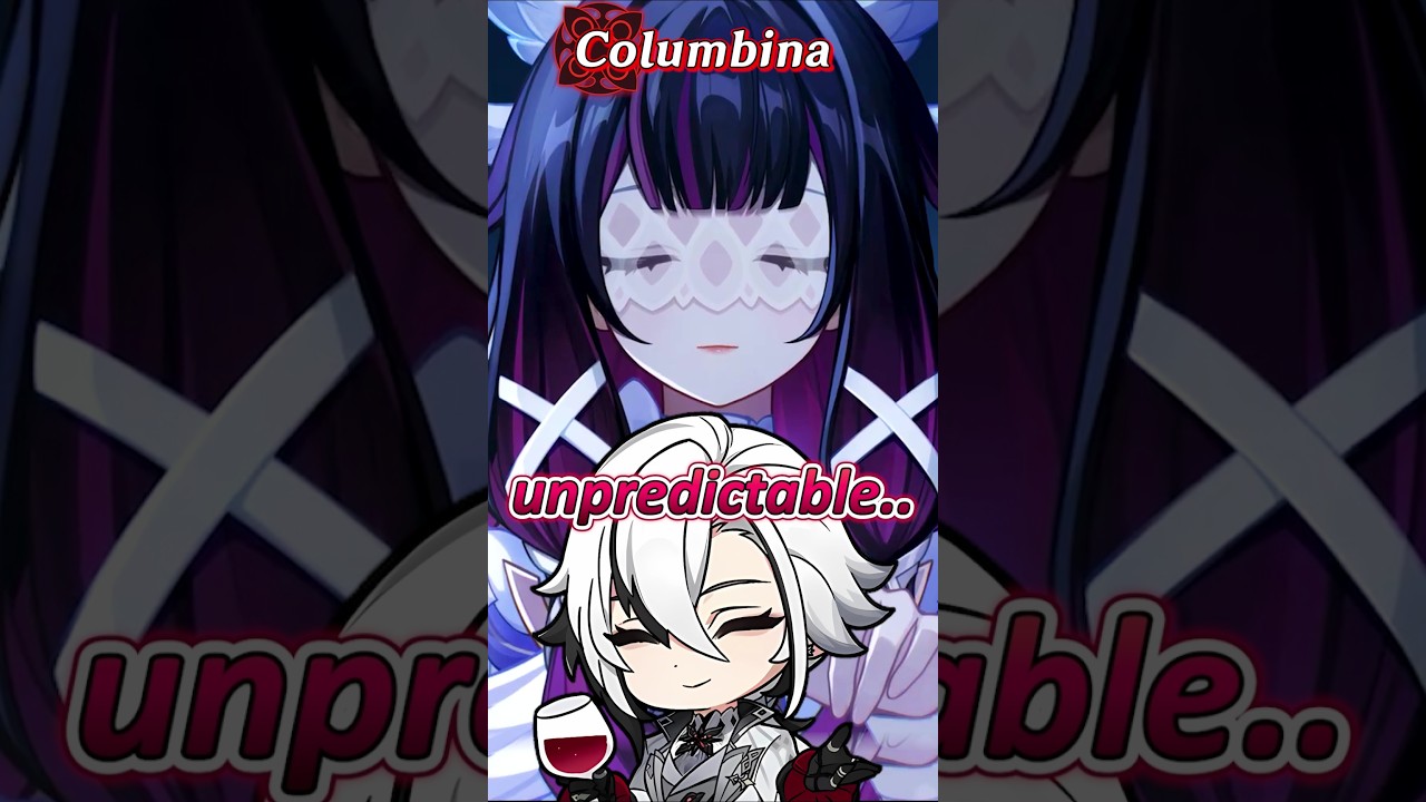 Arlecchino About Columbina's  - Genshin Impact Voice lines Lore #genshinimpact #columbina