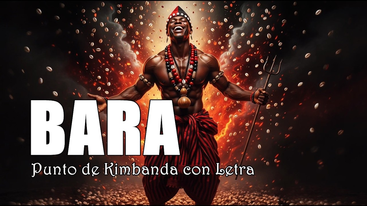 🚩BARA 👉 Hermoso Punto con Letra           #orixa #bara #puntos