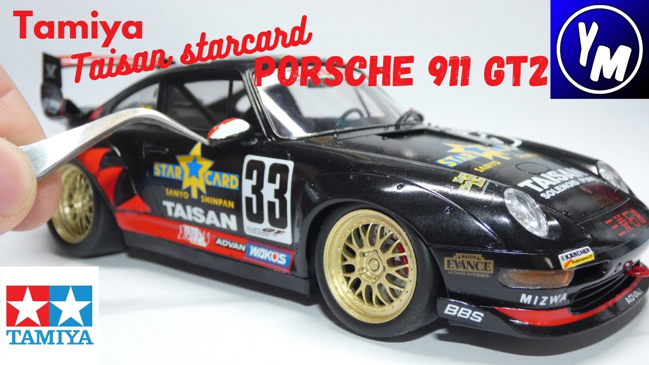 Tamiya taisan starcard porsche 911 gt2 full build