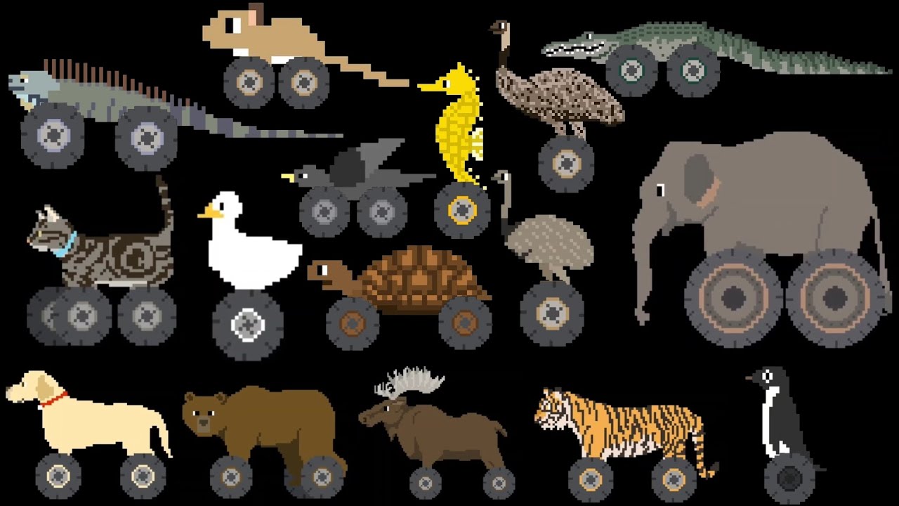 Monster Animals Exclusive - @TheKidsPictureShow (Fixed)