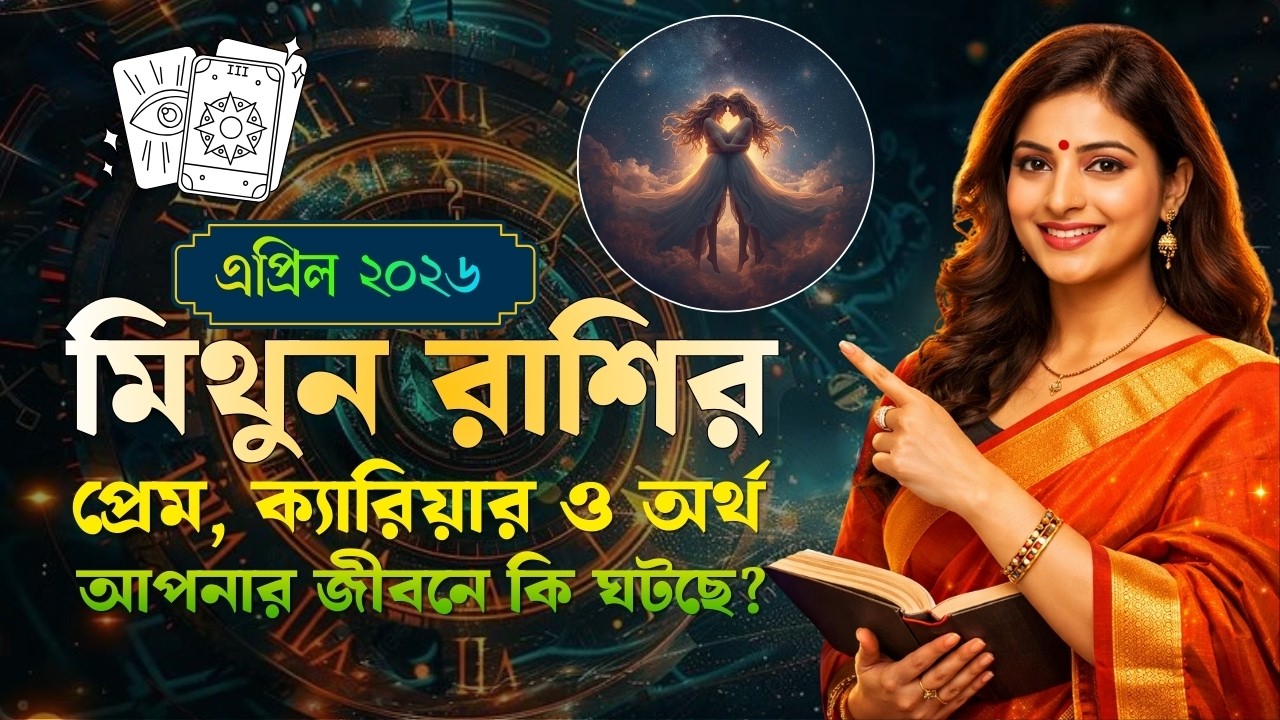 মিথুন রাশি এপ্রিল ২০২৬ | প্রেম, ক্যারিয়ার ও ভাগ্য | Gemini Monthly Forecast