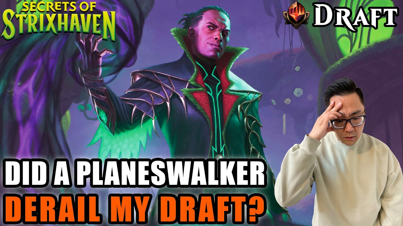Did A Planeswalker Derail My Draft? | Secrets Of Strixhaven Draft | MTG Arena