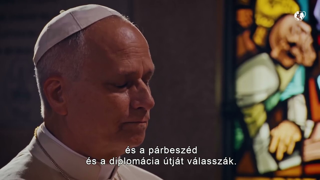 A Pápa videója - 2026. március - leszerelésért és békéért