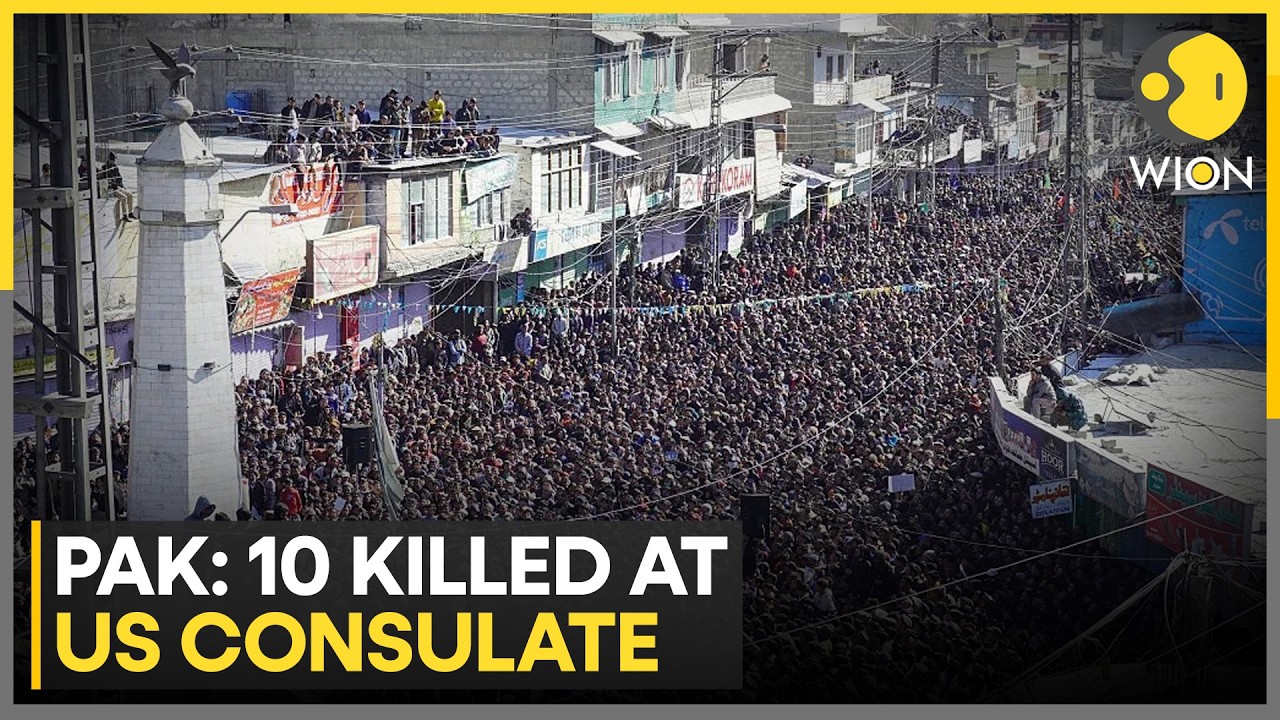 Pakistan: 10 Dead in Karachi Protest Outside US Consulate Following Khamenei’s Death | WION