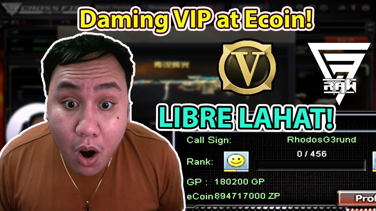 BAGONG SERVER SA CROSSFIRE SOBRANG SOLID! (FREE VIP AT ECOIN)