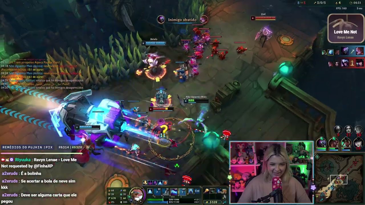 Riyuuka jogando SUBDAY: LOL #21