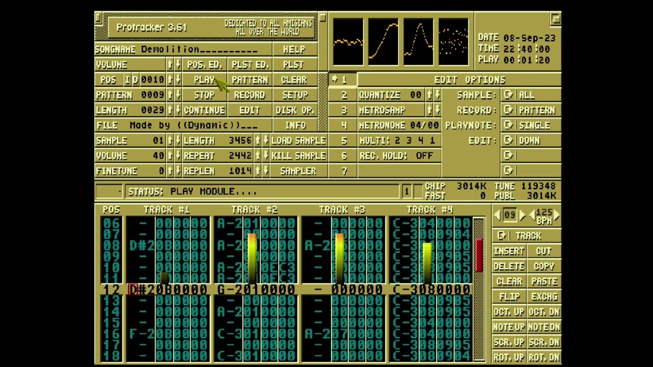 Dynamic - Demolition - Amiga Protracker music