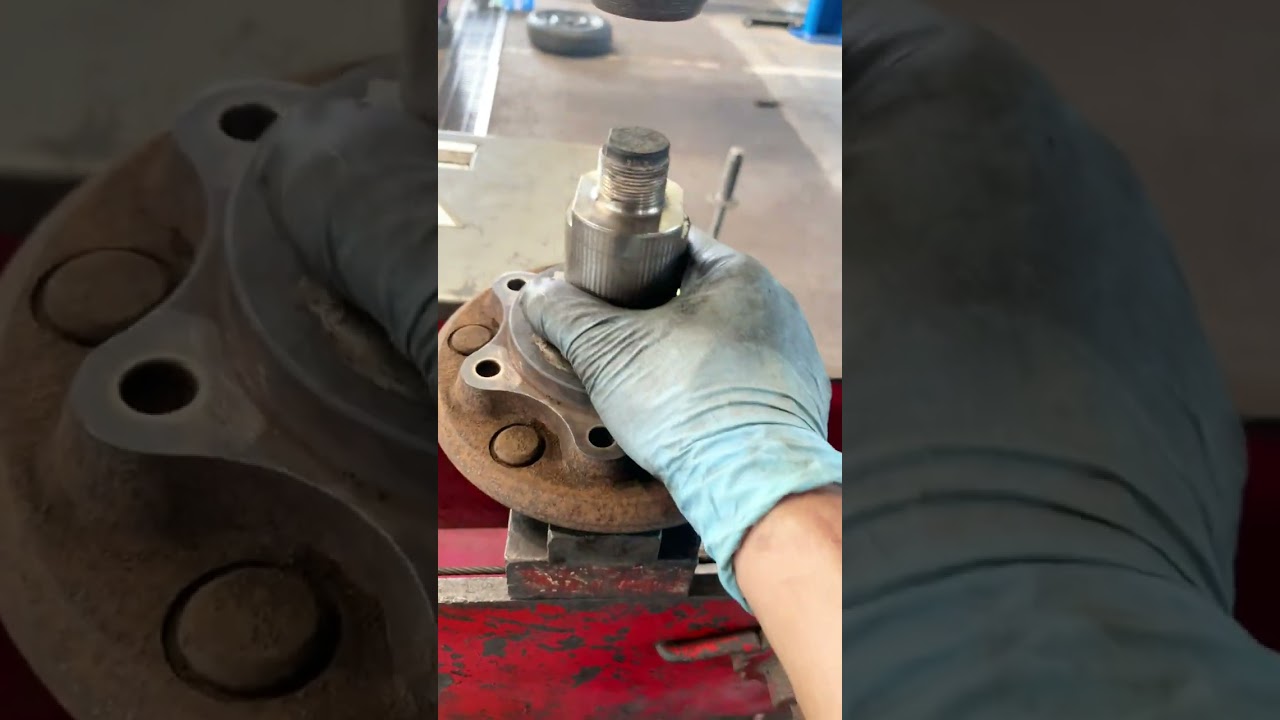 DUAL CONE BEARING TIPS BEFORE USING PRESS(Nissan Caravan front bearing)