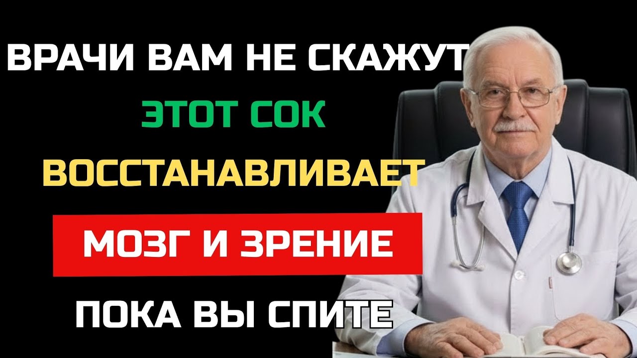Пожилые: ТОП-4 сока, которые восстанавливают зрение и память во время сна | ЗДОРОВЬЕ ПОЖИЛЫХ