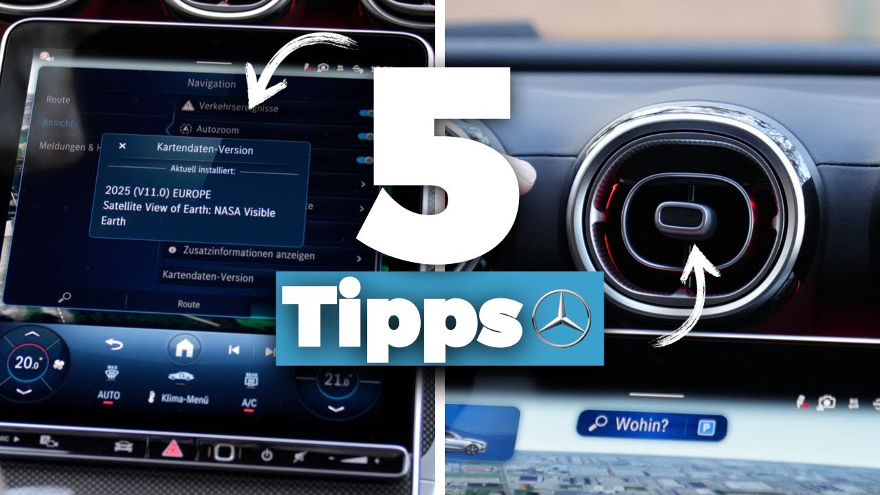 So nutzt du Deinen Mercedes perfekt! 🤯 Die 5 besten Tipps für Navigation & Fahrzeugfunktionen