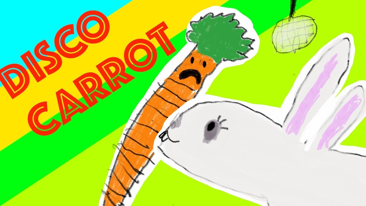 The Disco Carrot: An animated vegetable story by my 7yo