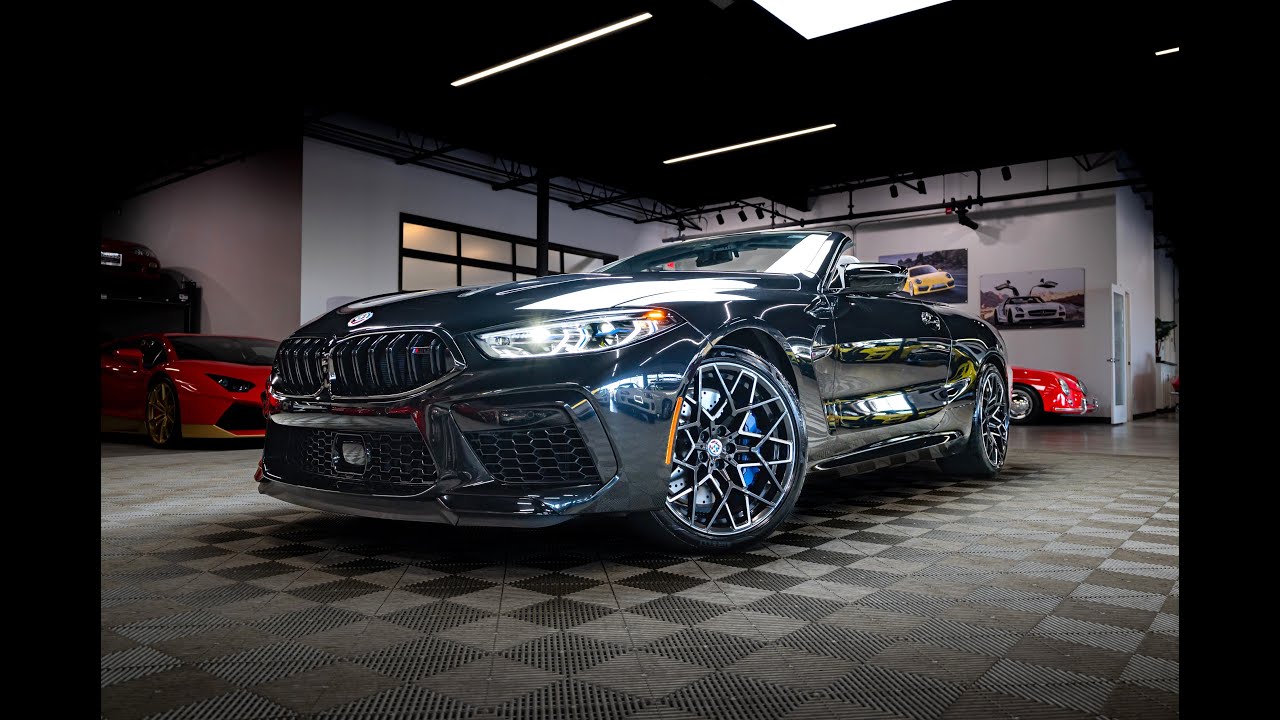 2023 BMW M8 Competition Convertible! Only 269 miles! Twin Turbo V8! Driver Assistance Pro Package!