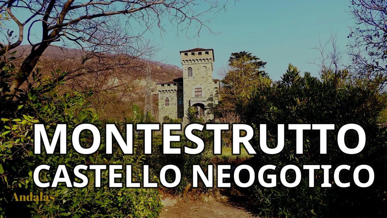 Castello neogotico di Montestrutto - Piemonte [4K]