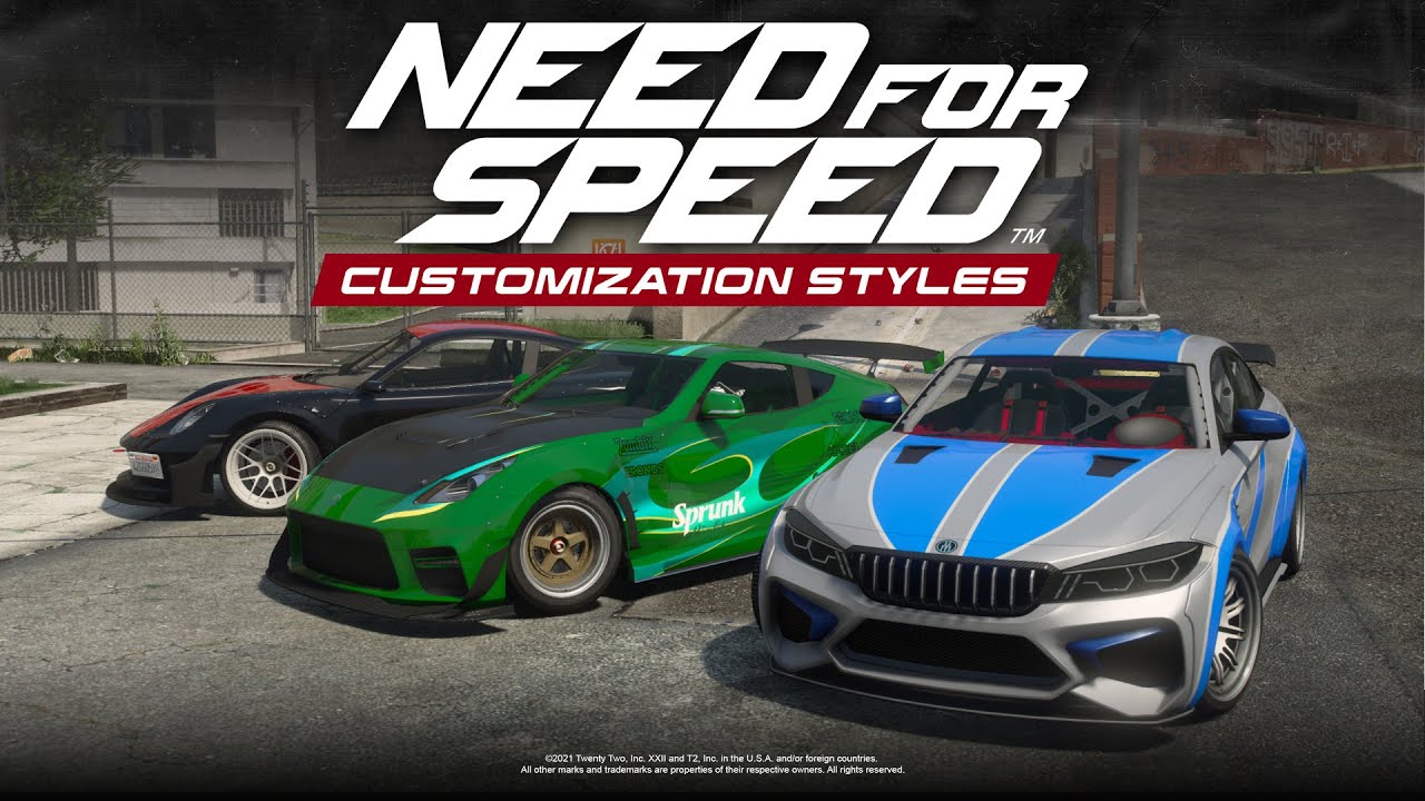GTAO - NFS Customization Styles