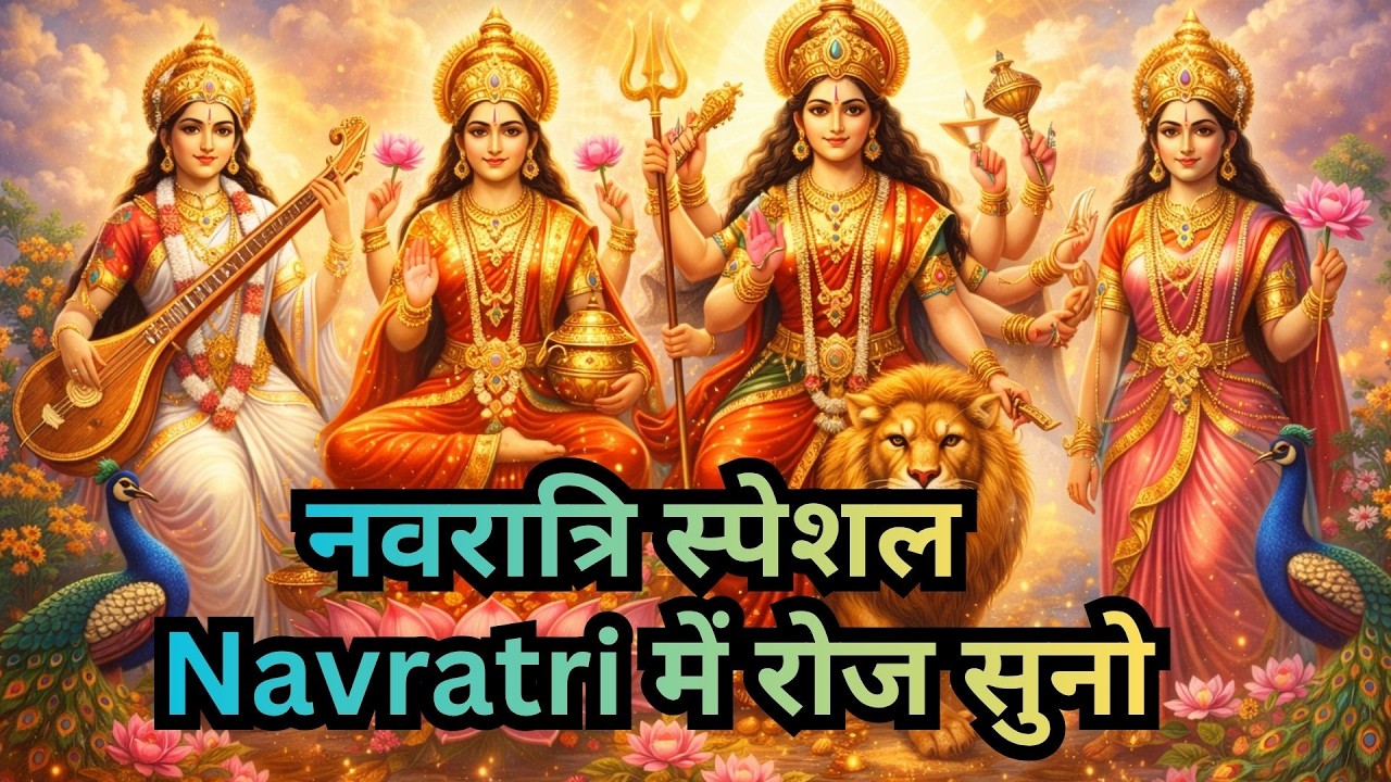 🚩 नवरात्रि स्पेशल | 9 दिन ये भजन सुनो, हर मनोकामना पूरी होगी |  घर में खुशियाँ आएंगी #navratribhajan