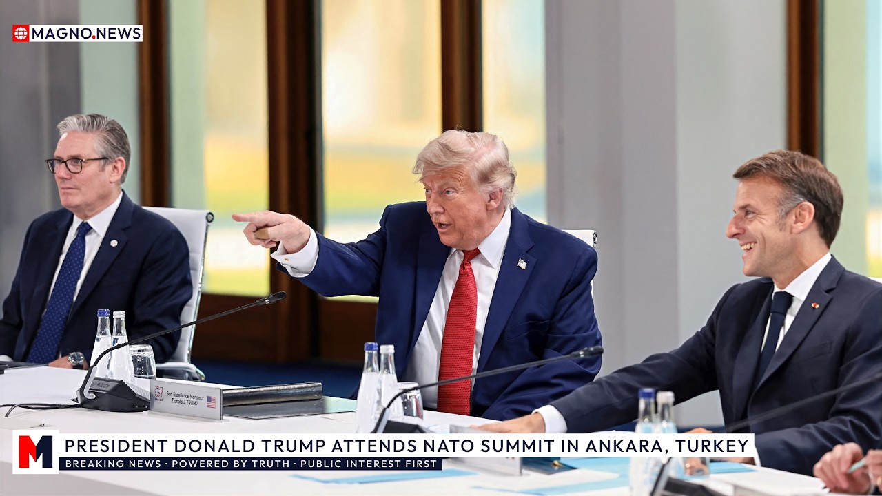 🇺🇸 President Trump Attends NATO Summit in Turkey, Briefs Press, and Returns to America [LIVE]