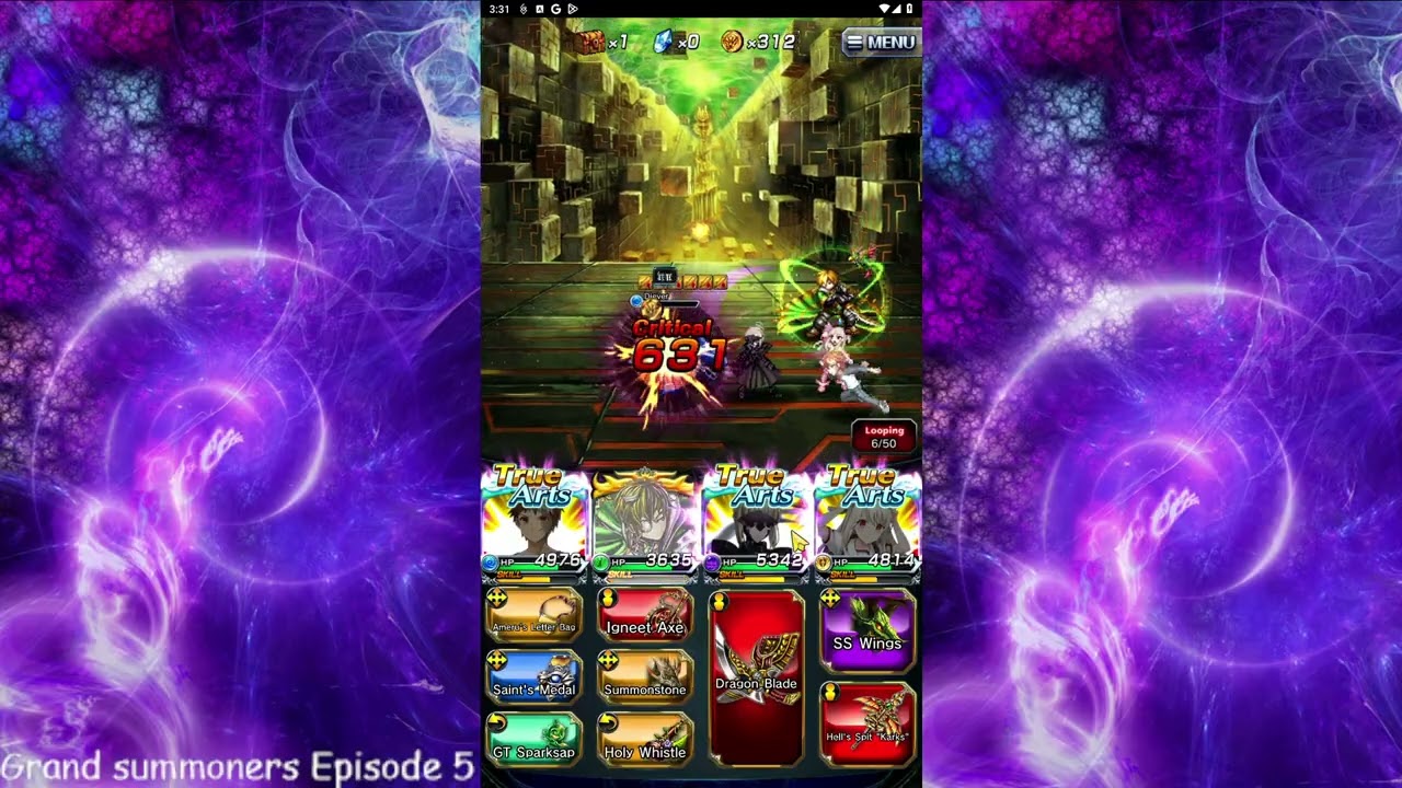 Grand Summoners Ep. 5 : 5 Star Iris (Crossed Hearts side story)!