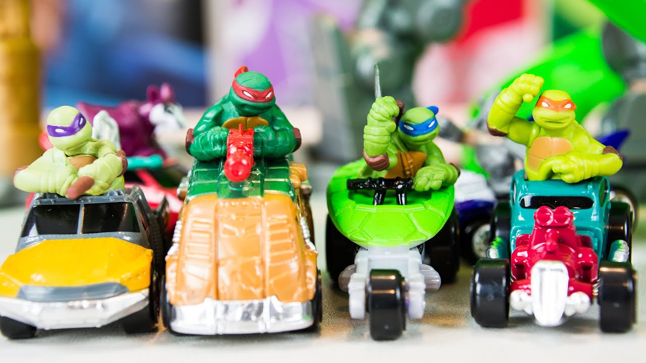 Teenage Mutant Ninja Turtles T-Machines Toy Cars Playset