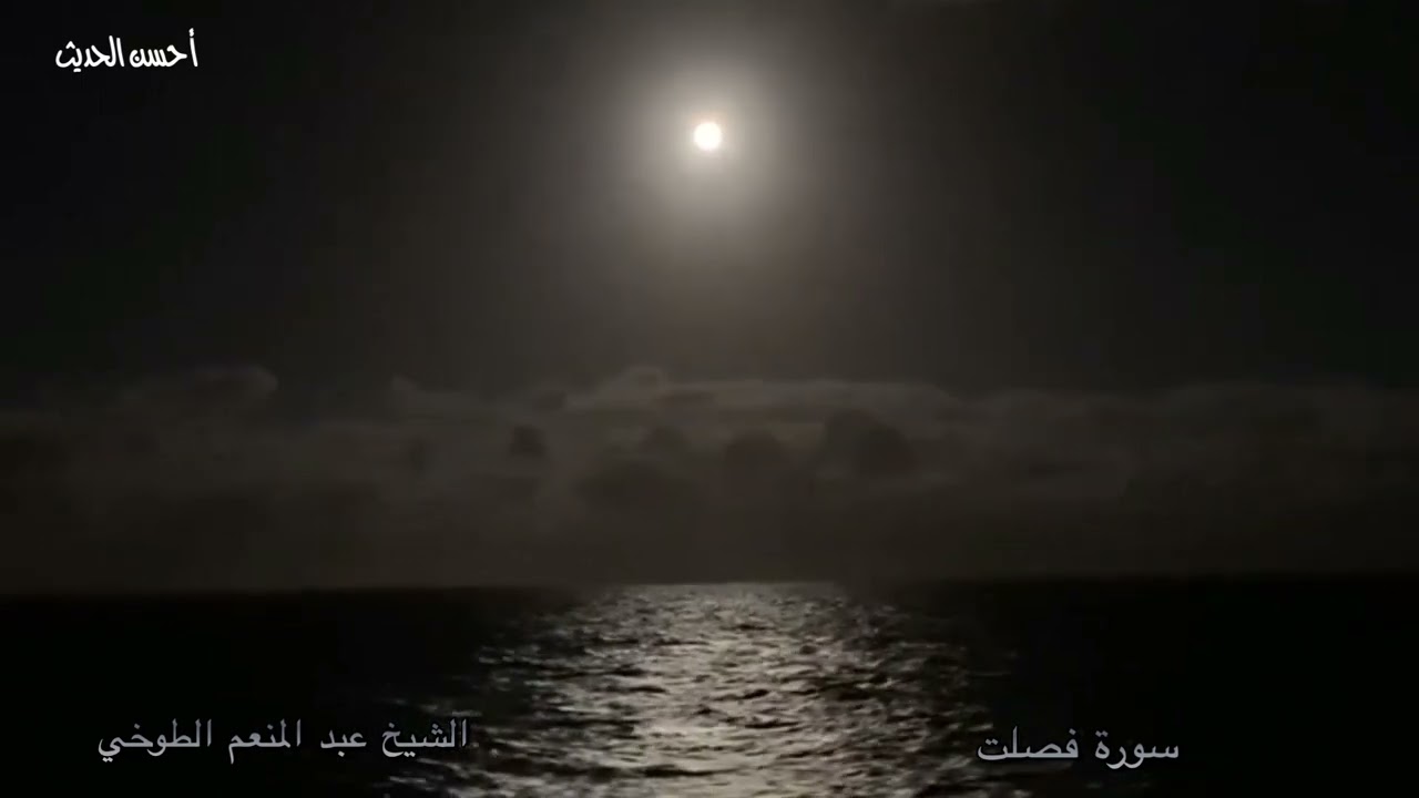 سورة فصلت تلاوة اسطورية  فخر القراء الشيخ عبد المنعم الطوخي