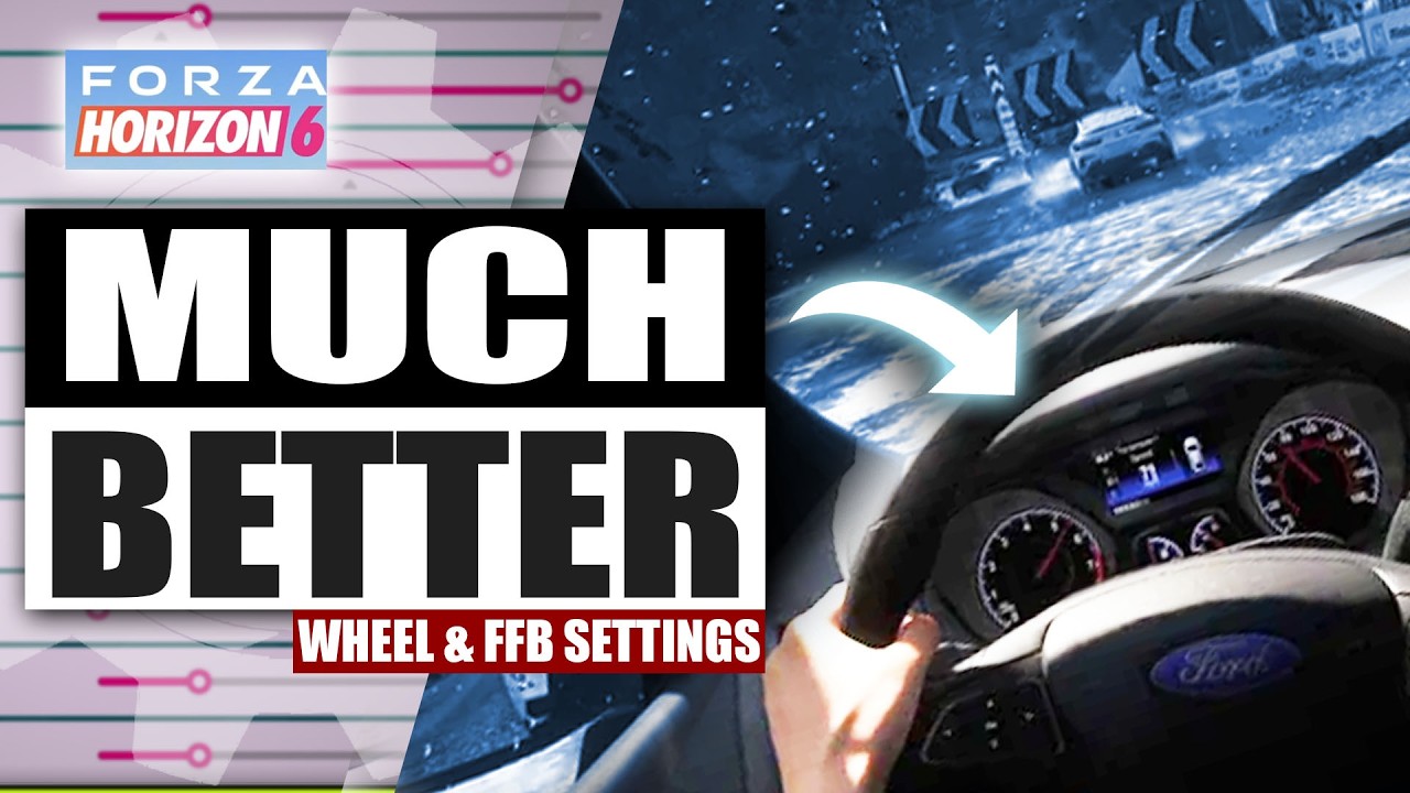 Forza Horizon 6 ┃The Best FFB Settings Explained
