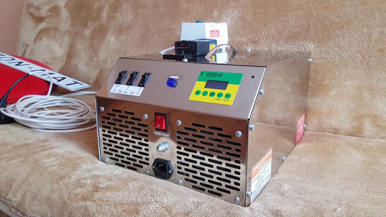 OZONATOR- OZON -STĘŻENIA  OZONOWANIA MIESZKAŃ