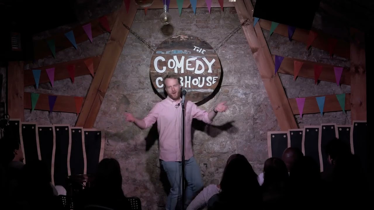 Andy Casper Hosting at the Comedy Clubhouse