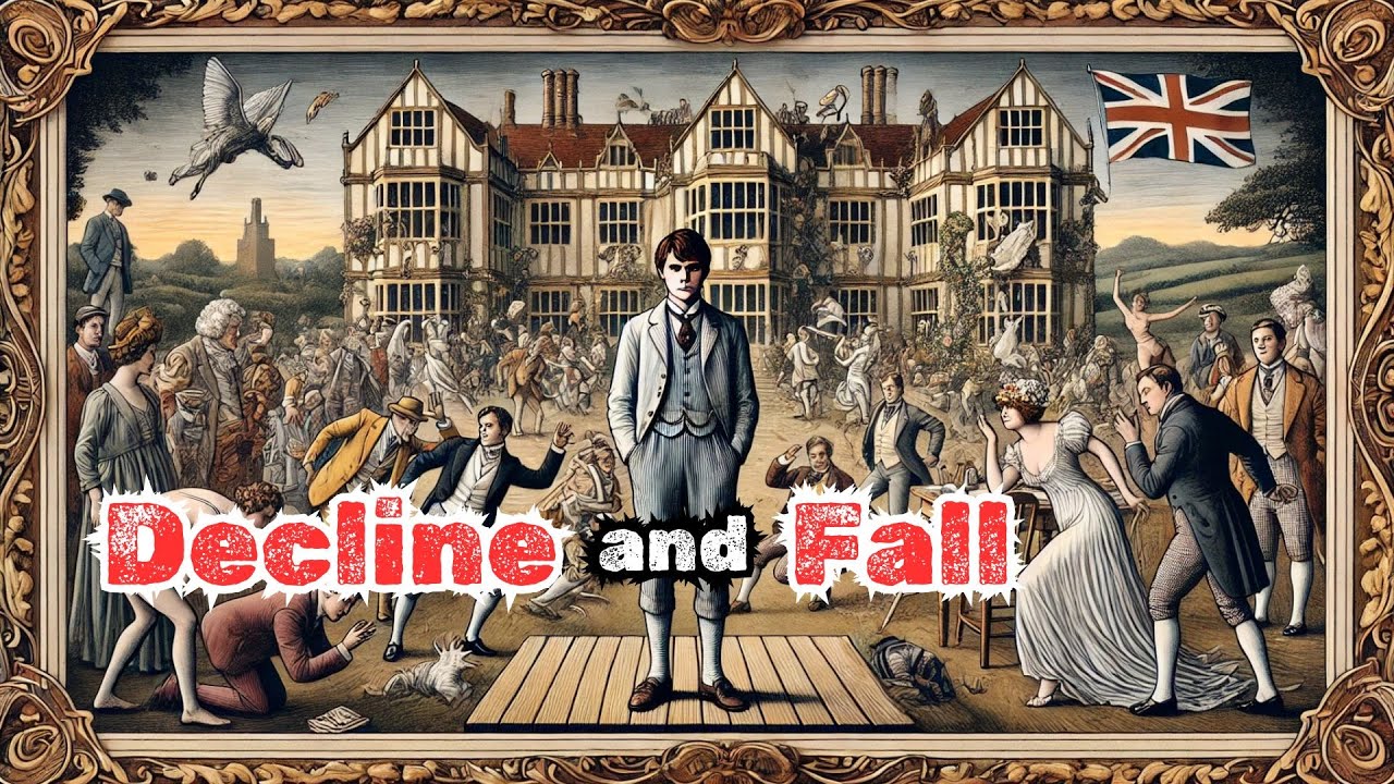 Decline and Fall Full Audiobook | Evelyn Waugh's Satirical British Classic
