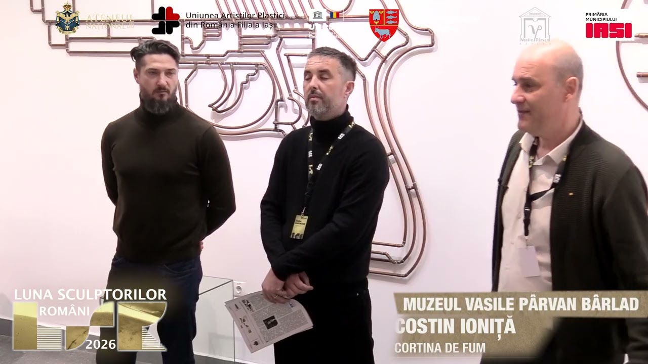 Luna Sculptorilor Români - Costin Ioniță, expoziția „Cortina de fum