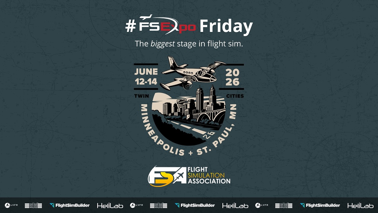 FlightSimExpo 2026 Announcements Live