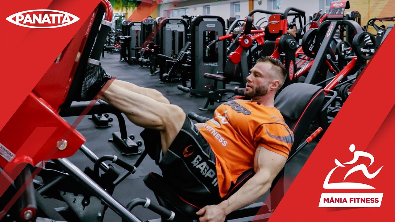 Molnár Péter 'The Freezer' - Panatta Super Leg Press 45° - 45° os lábtoló 1FW086