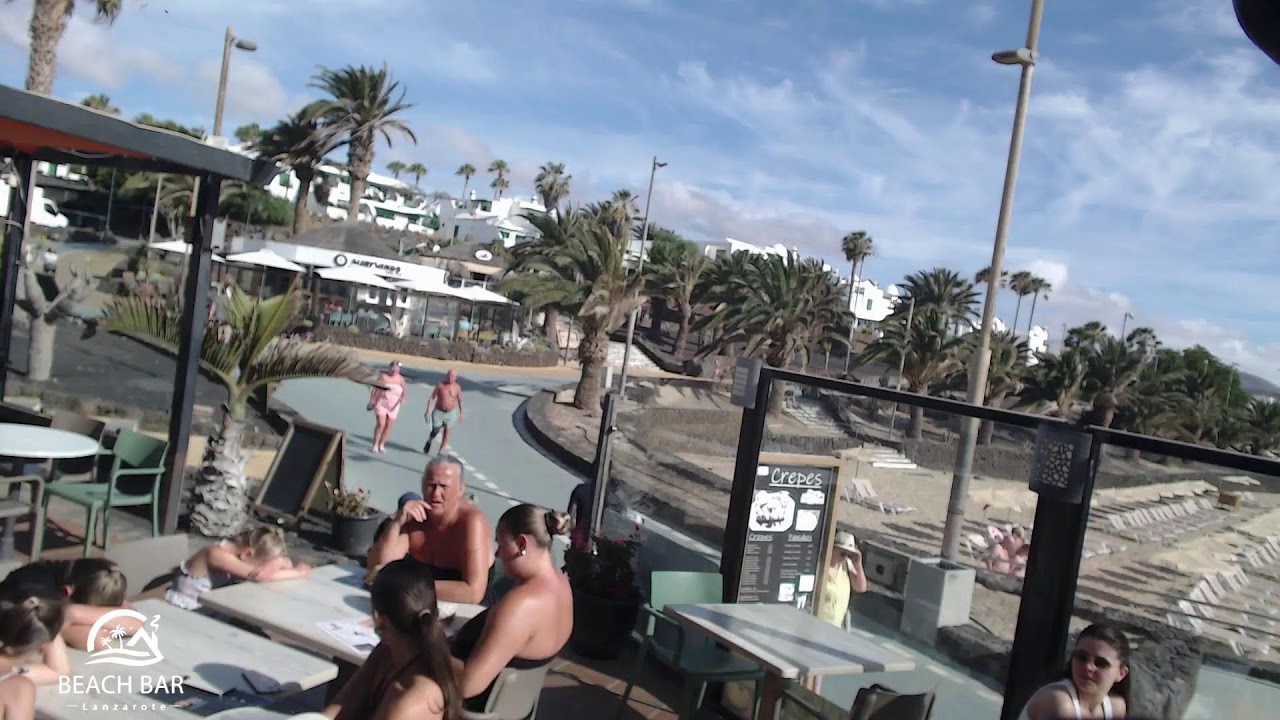 Webcam Lanzarote - Live Stream from the Beachbar in Costa Teguise