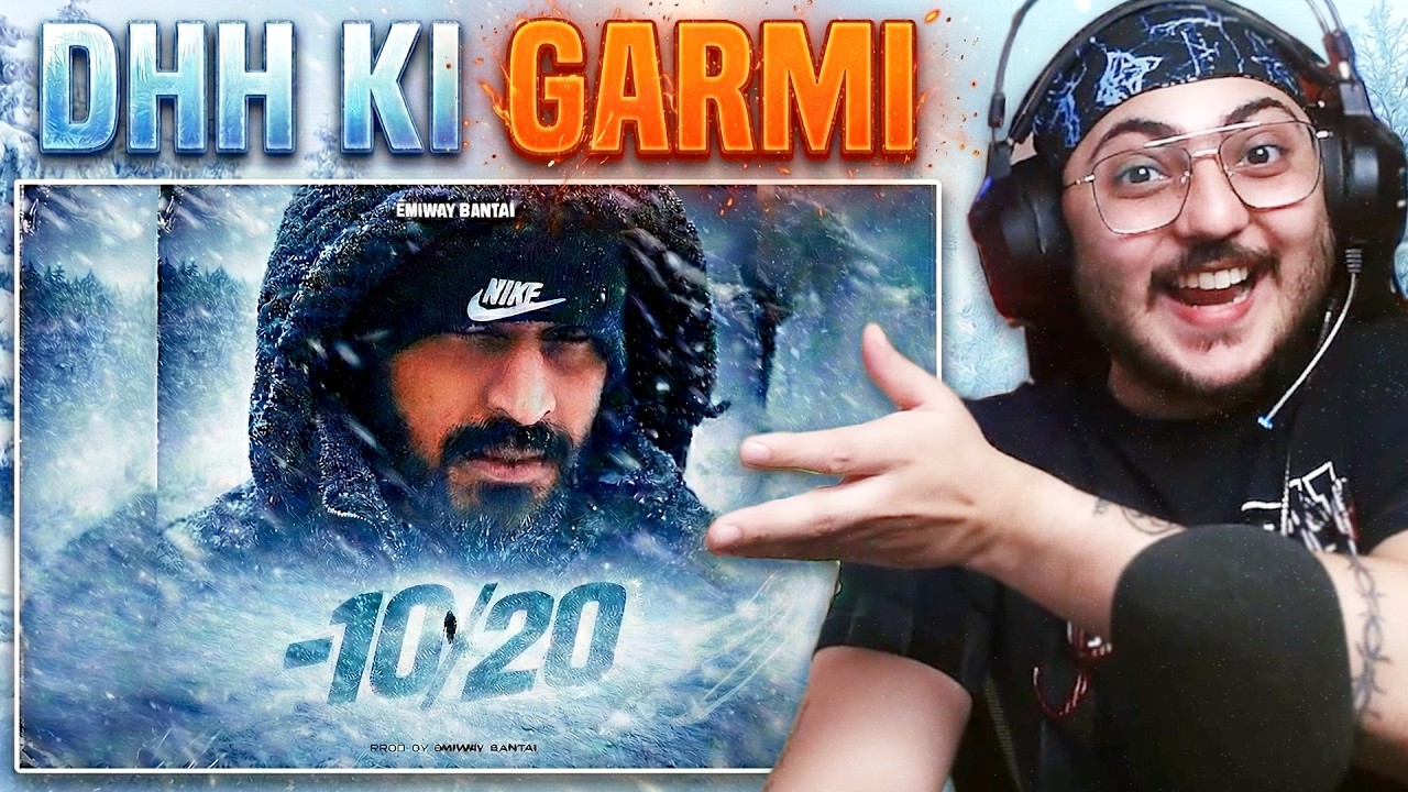 -10 20 REACTION | EMIWAY BANTAI IN SNOWY VISUALS FEELS DIFFERENT