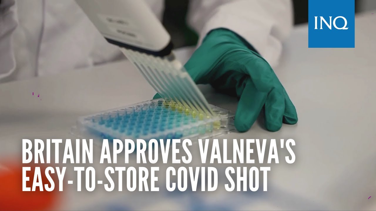 Britain approves Valneva's easy-to-store COVID shot