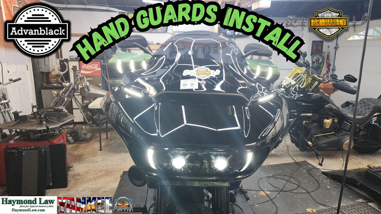 How to install Advanblack Hand Guards with Turn Signals.