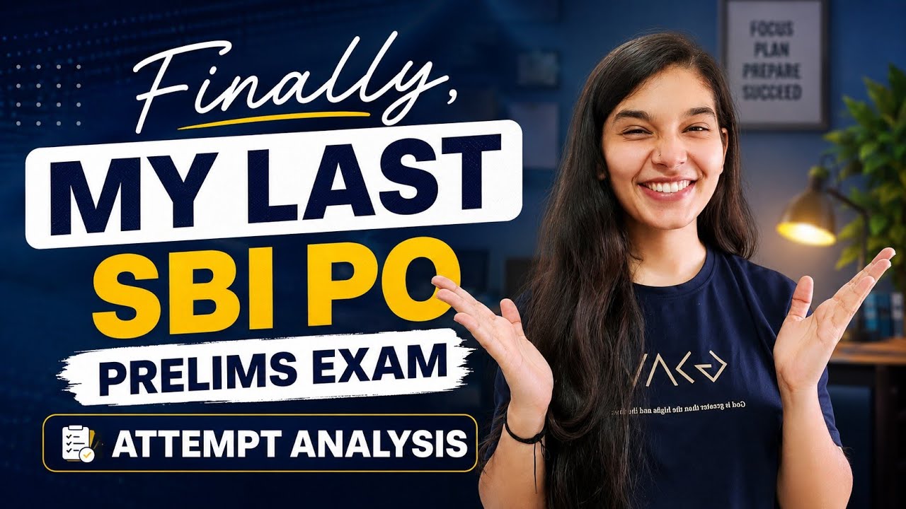 SBI PO Prelims 2026 || My Last Attempt & Section-wise attempts ||