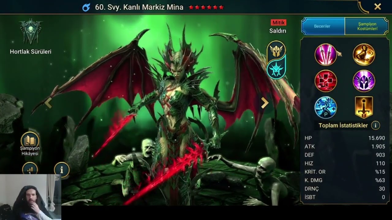 MİNA KOYACAK DİYEBİLİR MİYİZ ? GALİBA DEDİK !!! @RaidShadowLegends