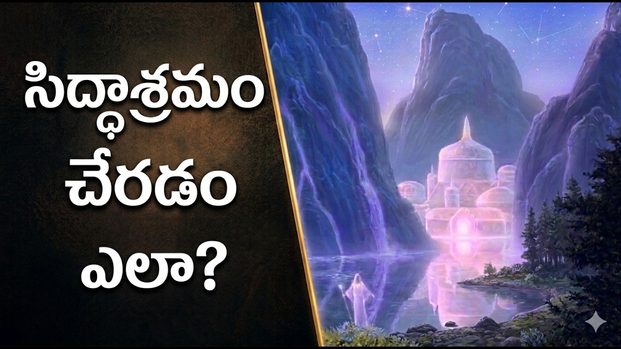 Journey to Siddhashram సిద్ధాశ్రమానికి ప్రయాణం