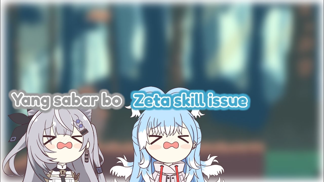 Momen lucu Zeta dan Kobo, yang sabar bo