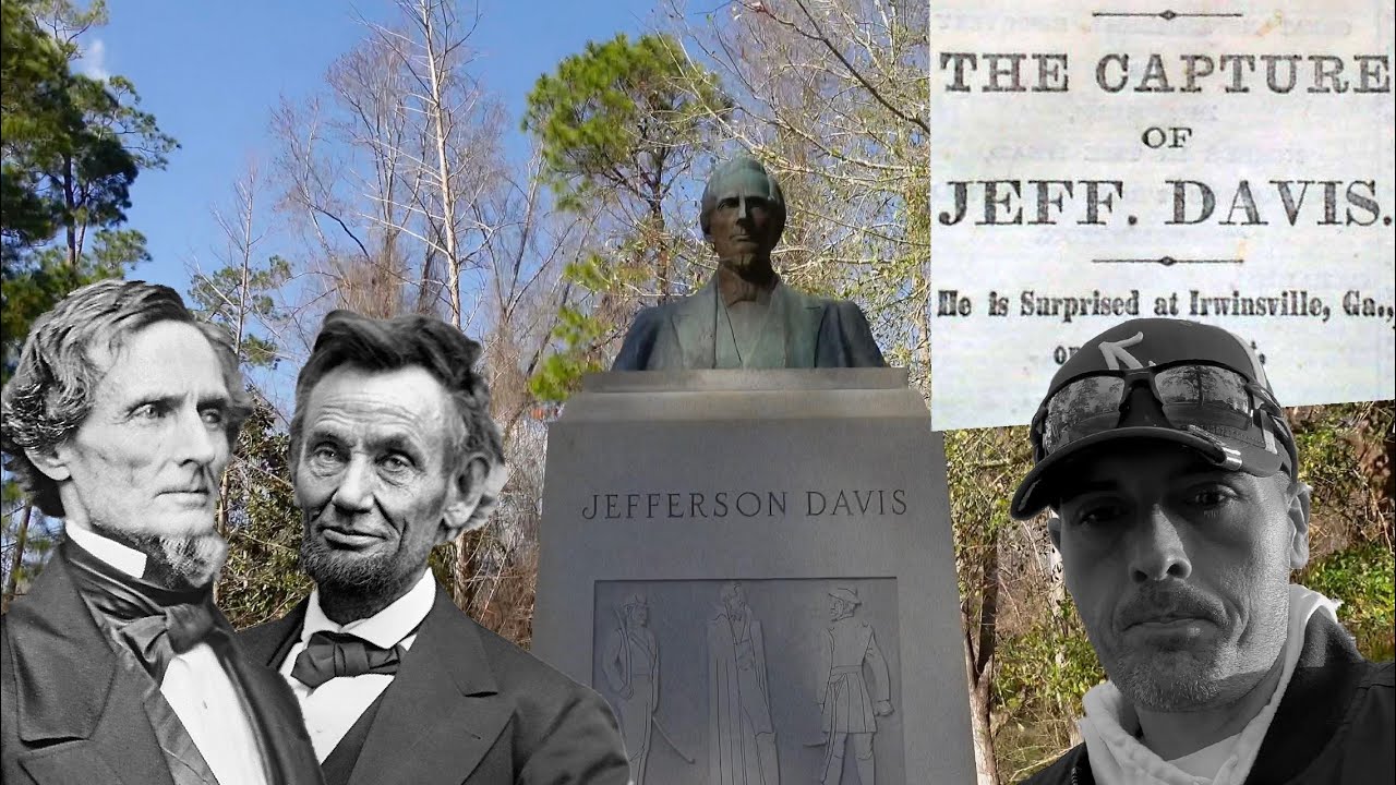 The Exact Spot Where Jefferson Davis Was Captured By The North, To End The Civil War