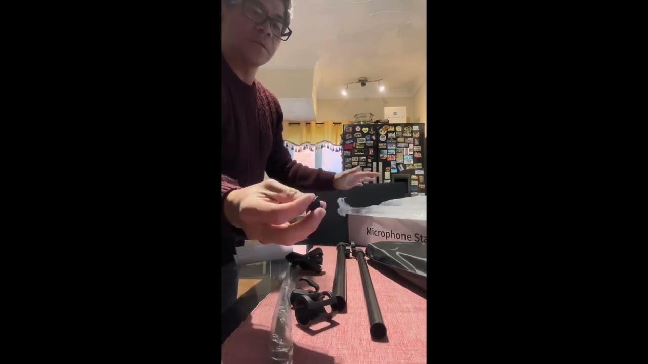 Unboxing Goose Neck Mic Stand made in china #music #mobiledj #uk #china #dj