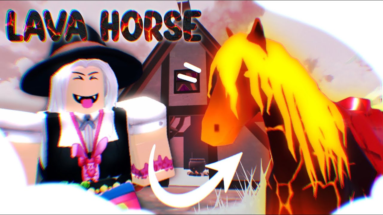 COMO PEGAR O NOVO CAVALO DE LAVA DO HORSE VALLEY! - Tutorial guia completo