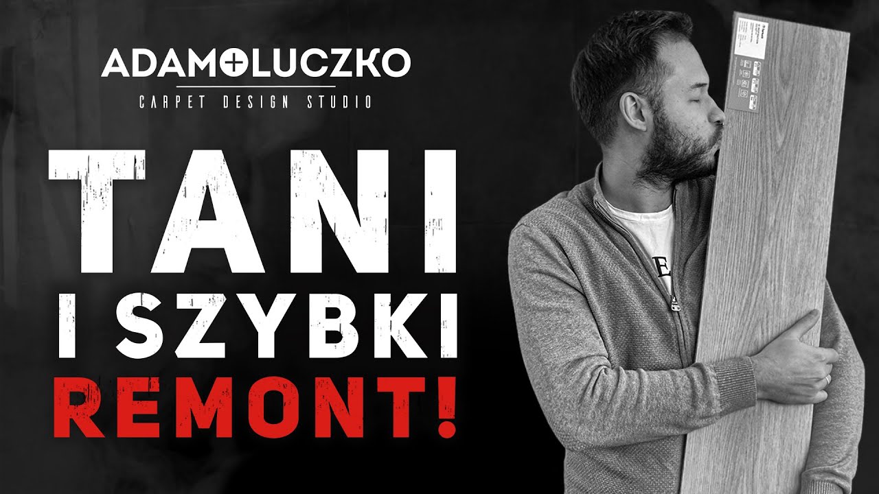 Tani i szybki remont| Adam Łuczko Carpet Design Studio | Praktyczne i tanie rozwiązania do domu