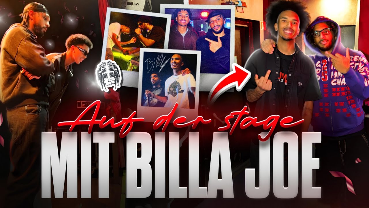 ICH BIN MIT BILLY ON STAGE. 