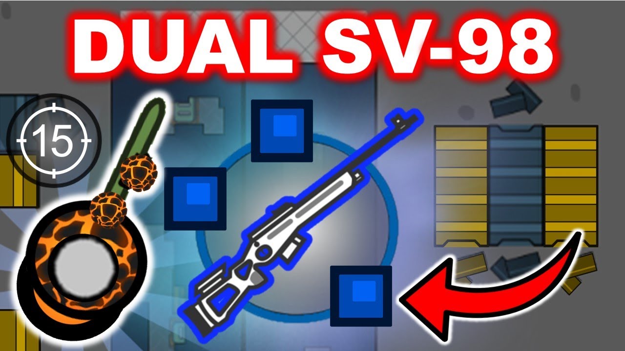 *INSANE* DUAL SV-98 from DOCKS! || LUCKIEST Spawn in Surviv.io!
