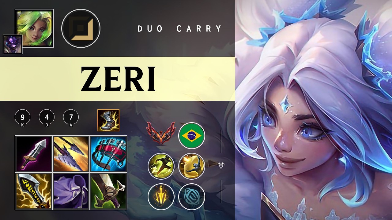 Zeri ADC vs Sivir - BR Grandmaster Patch 26.03