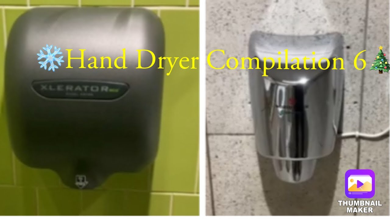 (Christmas Special) Hand Dryer Compilation 6