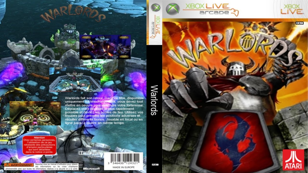 Atari : Warlords Xbox 360 Edition (2011)   - Full Gameplay | XBOX 360 ARCADE  |   UHD | 4K |
