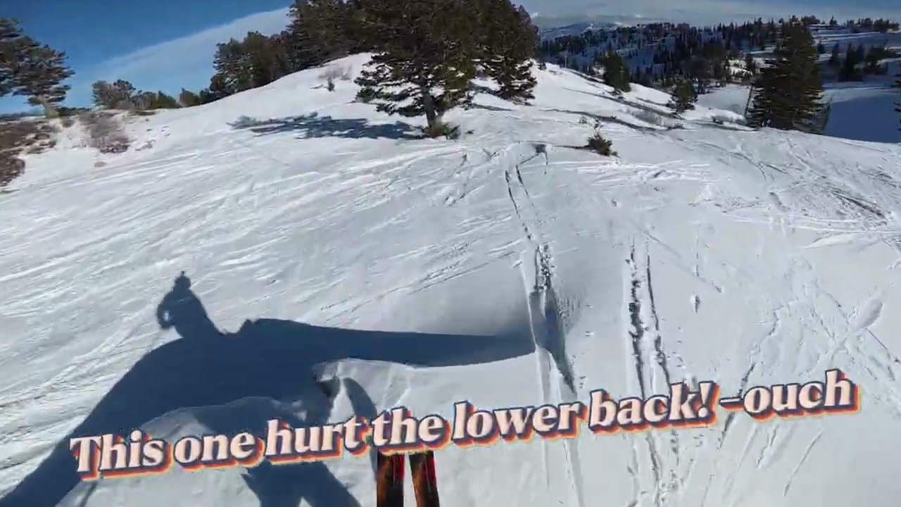 Jan 29th 2026 Snowbasin Resort, moguls,jumps and terrian park with a outfit compliment haha