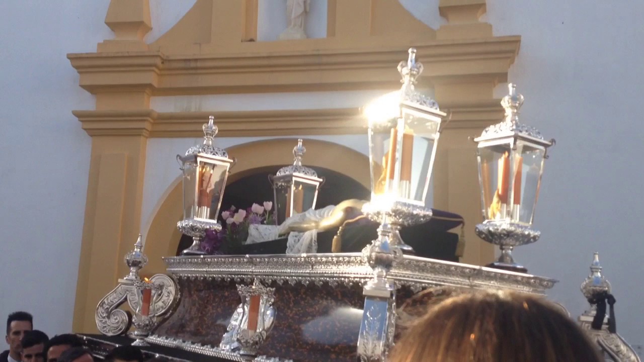 Salida Santo Entierro, San Juan Evangelista y Virgen de los Dolores | Lahiguera 2017
